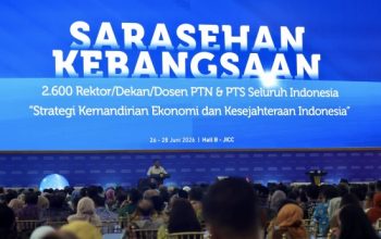 Di Depan Ribuan Guru Besar, Prabowo Ingatkan Pentingnya Kerja Sama Antar-Elite demi Kebangkitan Bangsa