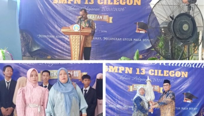 Tasyakuran Kelulusan SMPN 13 Kota Cilegon Jadi Momen Syukur dan Motivasi Menuju Masa Depan Gemilang