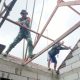 Babinsa Koramil 2302/Bojonegara Gencarkan Karya Bakti, Bantu Bersihkan Lingkungan dan Pembangunan Rumah Warga