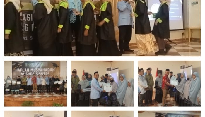 LPPTKA DPD BKPRMI Takalar Wisuda 2.805 santri Tahun ajaran 2026, Wisuda Santri TK-TPA di tutup oleh DPK BKPRMI Kecamatan Galut .