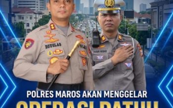 Polres Maros Bakal Gelar Operasi Patuh, Ini Pelanggaran yang Jadi Prioritas Penindakan