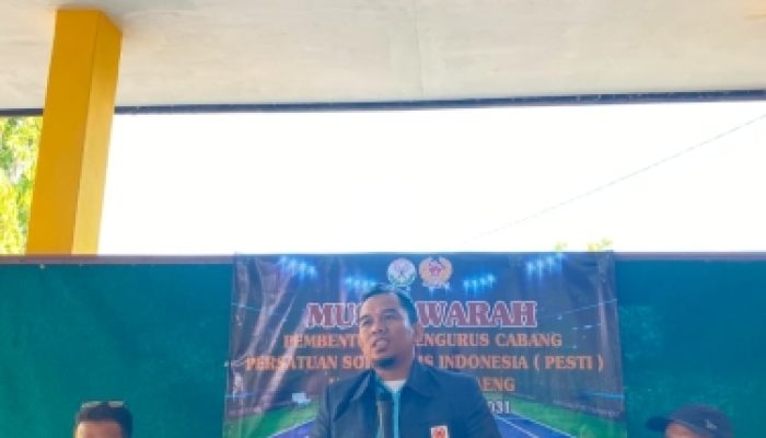 Umar Zhose Pimpin PESTI Bantaeng Usai Terpilih Aklamasi