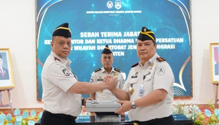 Estafet Kepemimpinan Imigrasi Banten Resmi Bergulir, Barron Ichsan Nahkodai Kanwil Kepala Imigrasi Cilegon