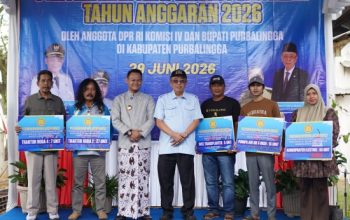 Legislator Partai Gerindra Salurkan Bantuan Alsintan dan Perikanan untuk Kelompok Tani Purbalingga
