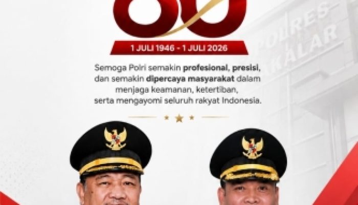 80 Tahun Bhayangkara Mengabdi, Pemkab Takalar Beri Penghormatan untuk Polri
