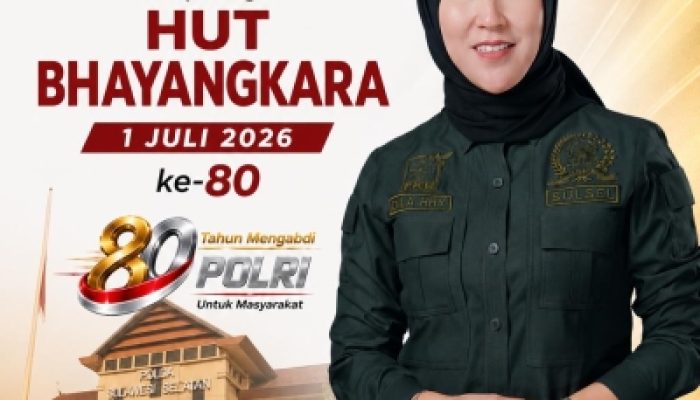 Legislator PKB Sulsel Hj. Fadilah Fahriana Ucapkan Selamat HUT Bhayangkara ke-80 : Polri untuk Masyarakat 