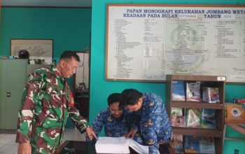 Babinsa Koramil 2301/Cilegon Bersama Forkopimcam Perkuat Validasi Data Warga Kurang Mampu dan Pendatang