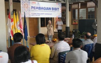 Legislator Gerindra Melati Salurkan 5000 Bibit dan Bantuan Pupuk, Dorong Warga Bangka Belitung