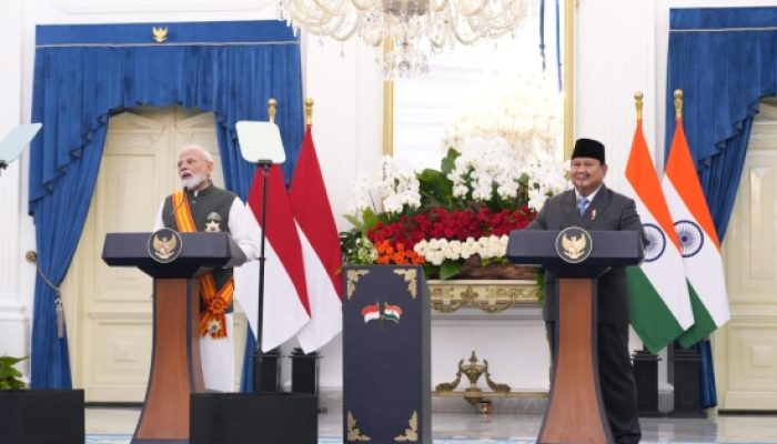Prabowo dan PM Modi Sepakati Penguatan Kemitraan Strategis Komprehensif, Sentuh Sejumlah Sektor Strategis