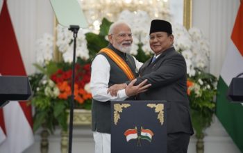 Prabowo Anugerahkan Bintang Adipurna kepada Perdana Menteri India