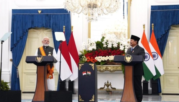 Prabowo dan PM Modi Dorong Penyelesaian Konflik Timur Tengah Melalui Dialog
