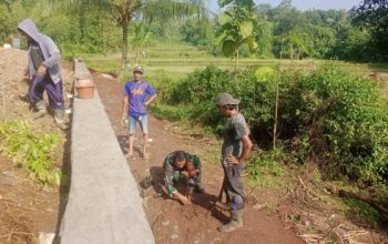 Babinsa Koramil 2302/Bojonegara Dampingi Penghijauan dan Ketahanan Pangan Lewat Pembinaan Teritorial