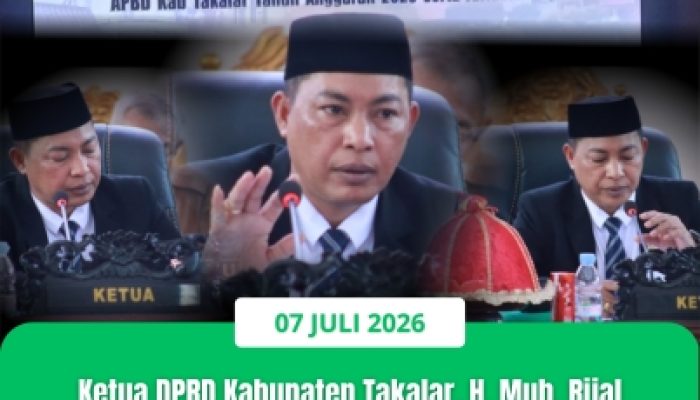 Ketua DPRD Takalar, H. Muh Rijal Pimpin Rapat Paripurna Pemandangan Umum Fraksi Ranperda Pertanggungjawaban APBD 2025 dan Jawaban Bupati