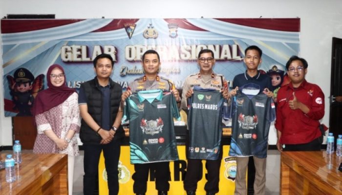 Kapolres Maros Lepas Kontingen E-Sport, Targetkan Prestasi Terbaik di Kapolda Cup 2026