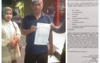 Korban Dugaan Kasus Penipuan Arisan Online Resmi Melapor Ke Pihak Berwajib