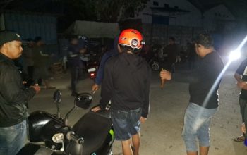 Tim Operasi Pekat Polres Maros Gelar Razia Penyakit Masyarakat, Pemuda Bawa Sajam Diamankan Polisi
