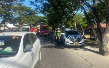 Pelayanan Prima Satlantas Polres Jeneponto Menjaga Kelancaran Lalu Lintas di Akhir Pekan