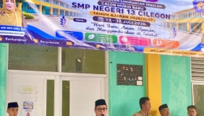 205 Siswa Baru SMPN 13 Kota Cilegon Ikuti MPLS Ramah Anak, Tanpa Perpeloncoan dan Bullying