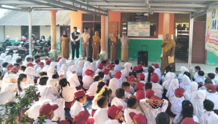 Hari Pertama Sekolah Jadi Momen Berkesan, Siswa Baru SDN 58 Pangkalpinang Cepat Beradaptasi