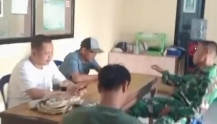 Babinsa Koramil 2304/Anyar Perkuat Komsos, Dorong Percepatan Pembangunan KDKMP dan Tingkatkan Kamtibmas