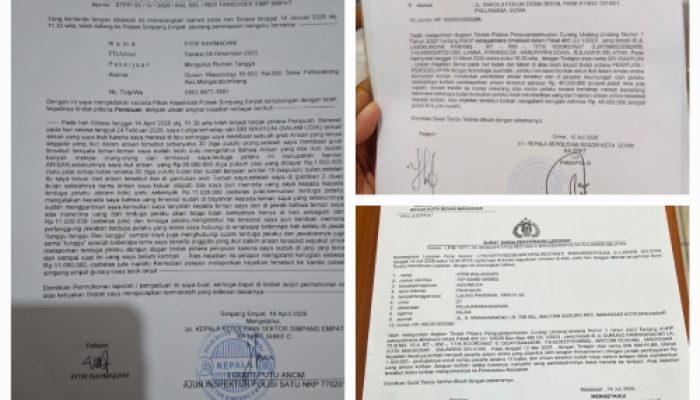 Dilaporkan di 5 Kantor Polisi, Terduga Penipu Arisan Online Terancam Hukuman 4 Tahun Penjara denda Rp.500 Juta