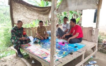Babinsa Koramil 2306/Mancak Intensifkan Pendataan Wilayah, Dukung Akurasi Data Pendidikan dan Kependudukan