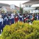 Babinsa Koramil 2304/Anyar Dampingi Kegiatan MPLS di SMAN 1 Anyar dan SMKN 1 Anyar
