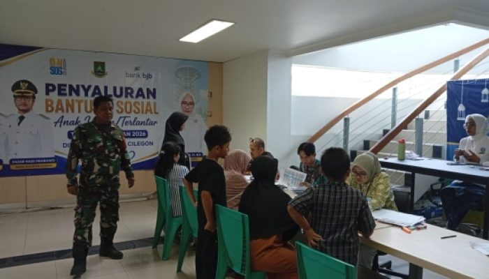 Babinsa Koramil 2301/Cilegon Perkuat Pendataan Bantuan Sosial, Warga Kurang Mampu dan Anak Yatim Jadi Prioritas