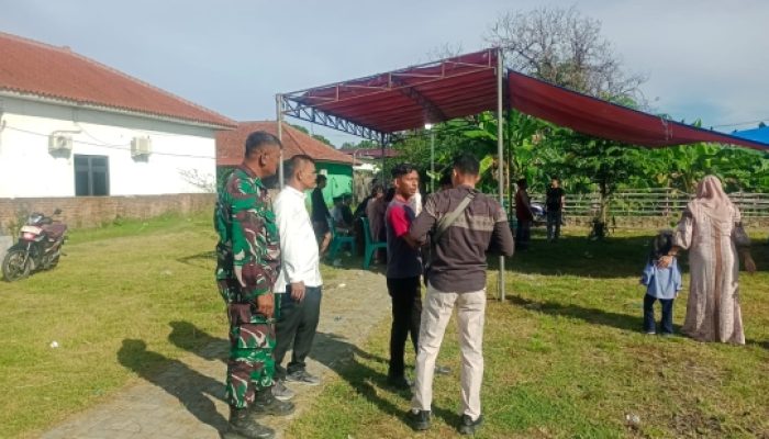 Babinsa Koramil 2302/Bojonegara Intensifkan Komsos, Ajak Warga Perkuat Keamanan dan Budaya Gotong Royong