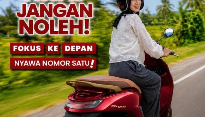 Jangan Biarkan Distraksi Merenggut Keselamatan, Tunas Honda Ajak Pengendara Selalu Fokus di Jalan