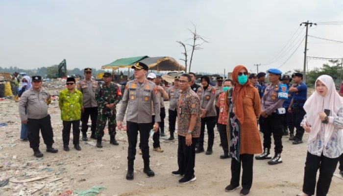 Kapolres Cilegon Turun Langsung ke TPSA Bagendung, Perkuat Mitigasi Cegah Kebakaran di Musim Kemarau