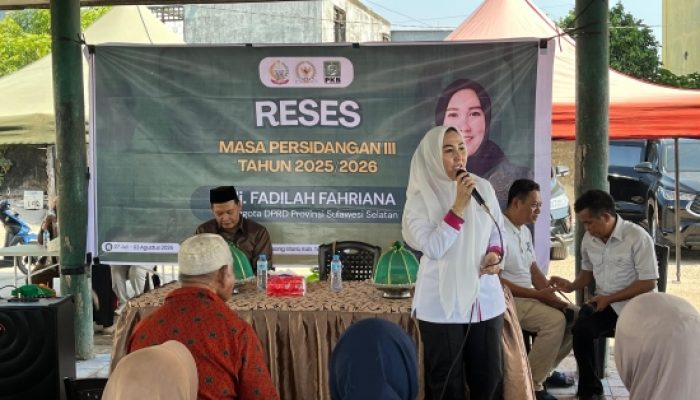 Reses Masa Persidangan III, Hj. Fadilah Fahriana di Desa Tamalate Disambut Antusias Ratusan Warga, Wabup Takalar Harapkan Aspirasi Masyarakat Terwujud