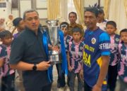 Raih Juara Piala Soccer For Equality Sulsel 2026, Tim SSB Turatea City U-11 Diterima Bupati Jeneponto