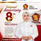 Srikandi Gerindra Takalar, Israwati Daeng Rannu Ucapkan Selamat Anniversary ke-8 Sekilas Indonesia, Apresiasi Konsistensi Media dalam Menyajikan Informasi Berkualitas
