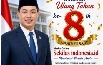 Ketua DPRD Takalar,H.M.Rijal Ucapkan Selamat Anniversary ke-8 Sekilas Indonesia, Apresiasi Mitra Dan Peran Media dalam Membangun Daerah