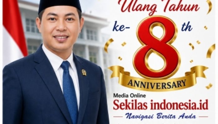 Ketua DPRD Takalar,H.M.Rijal Ucapkan Selamat Anniversary ke-8 Sekilas Indonesia, Apresiasi Mitra Dan Peran Media dalam Membangun Daerah