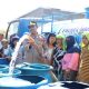 Polres Maros Hadir Salurkan Bantuan Air Bersih Bagi Masyarakat Terdampak Krisis Air Bersih Di Maros