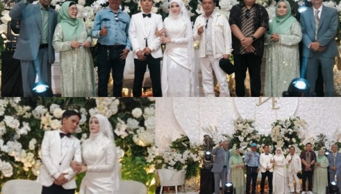 DPC GWI Kota Cilegon Ucapkan Selamat Menempuh Hidup Baru untuk Hana Novia dan Tuanku Ihza Kemalsya Damanik