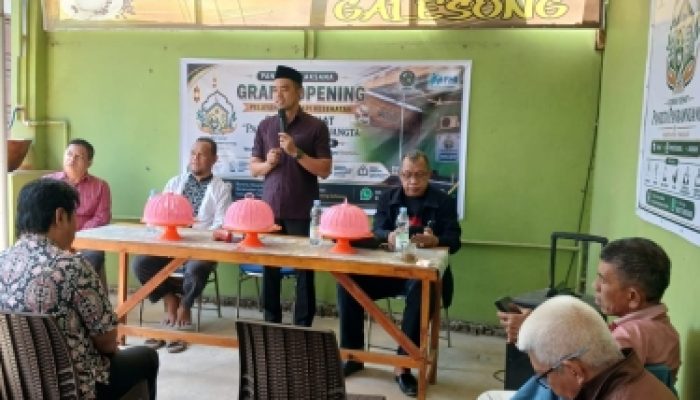 Wakil Ketua DPRD kabupaten Takalar, Irwan Iskandar Hadiri Grand Opening Rumah sehat Pertama di Takalar, Melayani Terapis Gratis untuk Pasien Dhuafa dan umum.