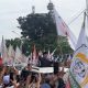 Usai Pidato RUU APBN 2027 dan Nota Keuangan di DPR, Prabowo Sapa Puluhan Ribu Massa di Gerbang Pemuda