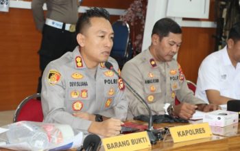 Polres Maros Ungkap Enam Perkara Narkotika Priode Agustus 2026, Delapan Tersangka Diamankan