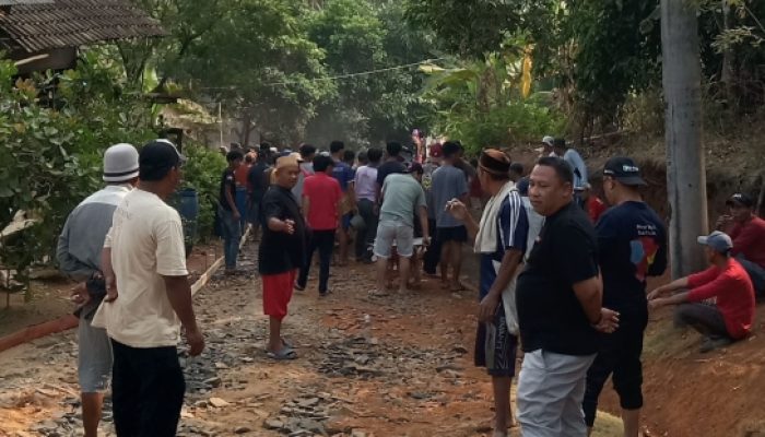 Komitmen Bangkitkan Gotong Royong, Warga : Pak Musa Dewan Gercep