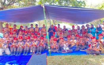 Pastikan Logistik Aman, Bupati Takalar Sambangi Langsung Tenda Kontingen Jamnas XII di Cibubur