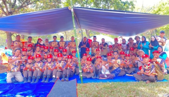 Pastikan Logistik Aman, Bupati Takalar Sambangi Langsung Tenda Kontingen Jamnas XII di Cibubur