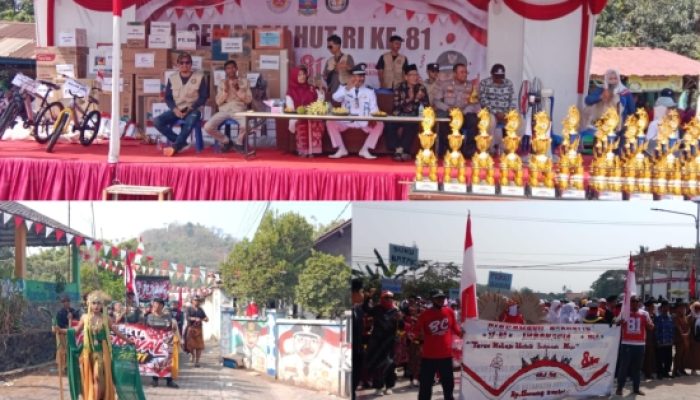 HUT RI ke-81 di Bojonegara Gegap Gempita, Kades Wawan Fauzan : Warga Harus Guyub, Bersatu dan Damai