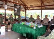 Kunjungan Silaturahmi ke Kodim 1422 Maros, Kapolres Maros Perkuat Sinergitas dan Soliditas TNI-Polri