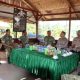 Kunjungan Silaturahmi ke Kodim 1422 Maros, Kapolres Maros Perkuat Sinergitas dan Soliditas TNI-Polri