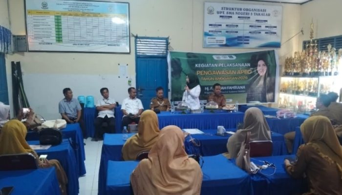 Pengawasan APBD 2026 di SMAN 5 Takalar, Hj. Fadilah Fahriana Serap Aspirasi dan Dorong Peningkatan Mutu Pendidikan