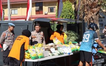 Polres Maros Gelar Bazar Pangan Murah, Bantu Masyarakat Dapatkan Kebutuhan Pokok Terjangkau