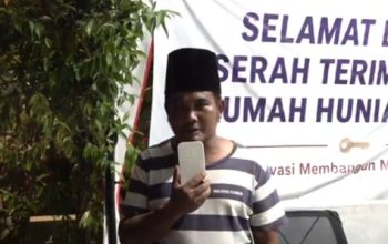 Dulu Beratapkan Terpal, Kini Punya Hunian Layak, Syahrur: Terima Kasih Pak Prabowo